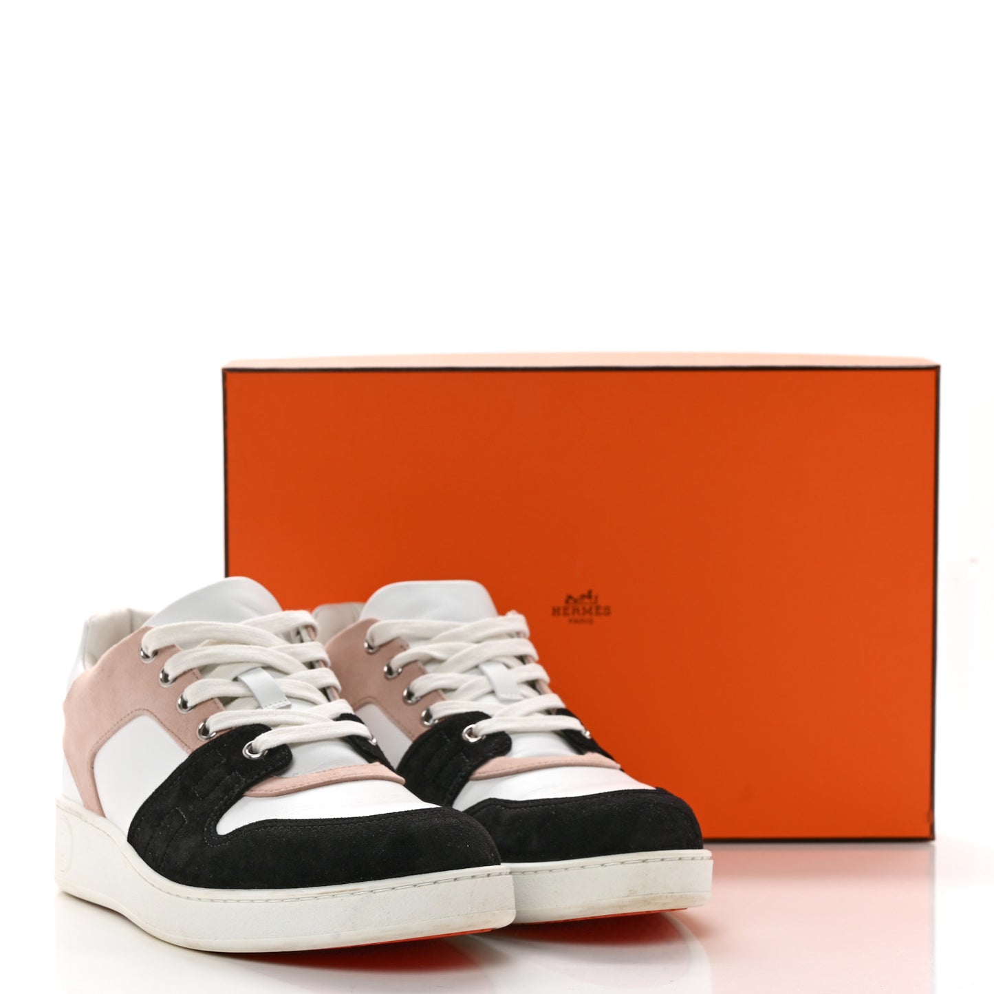 Suede Goatskin Calfskin Free Sneakers 37 Multicolor Rose Opaline