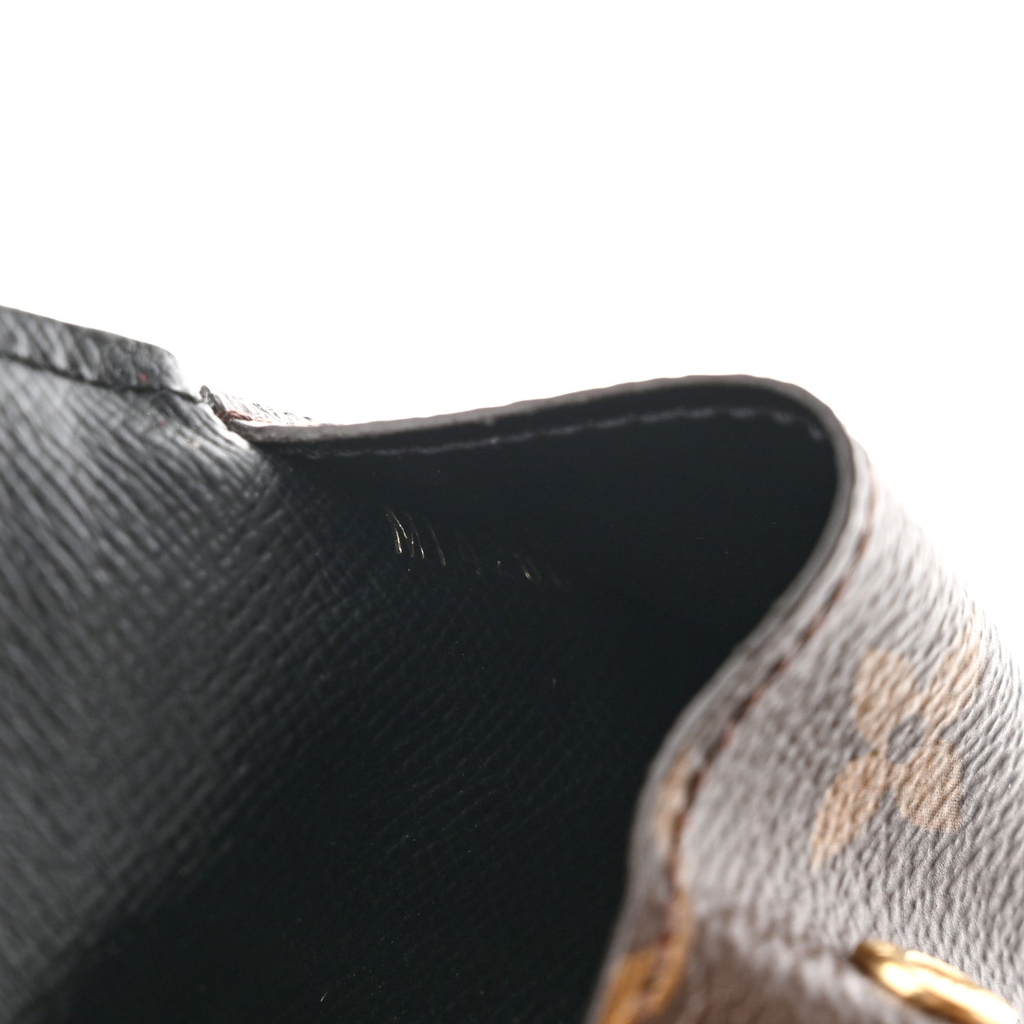 Monogram Recto Verso Card Holder Black