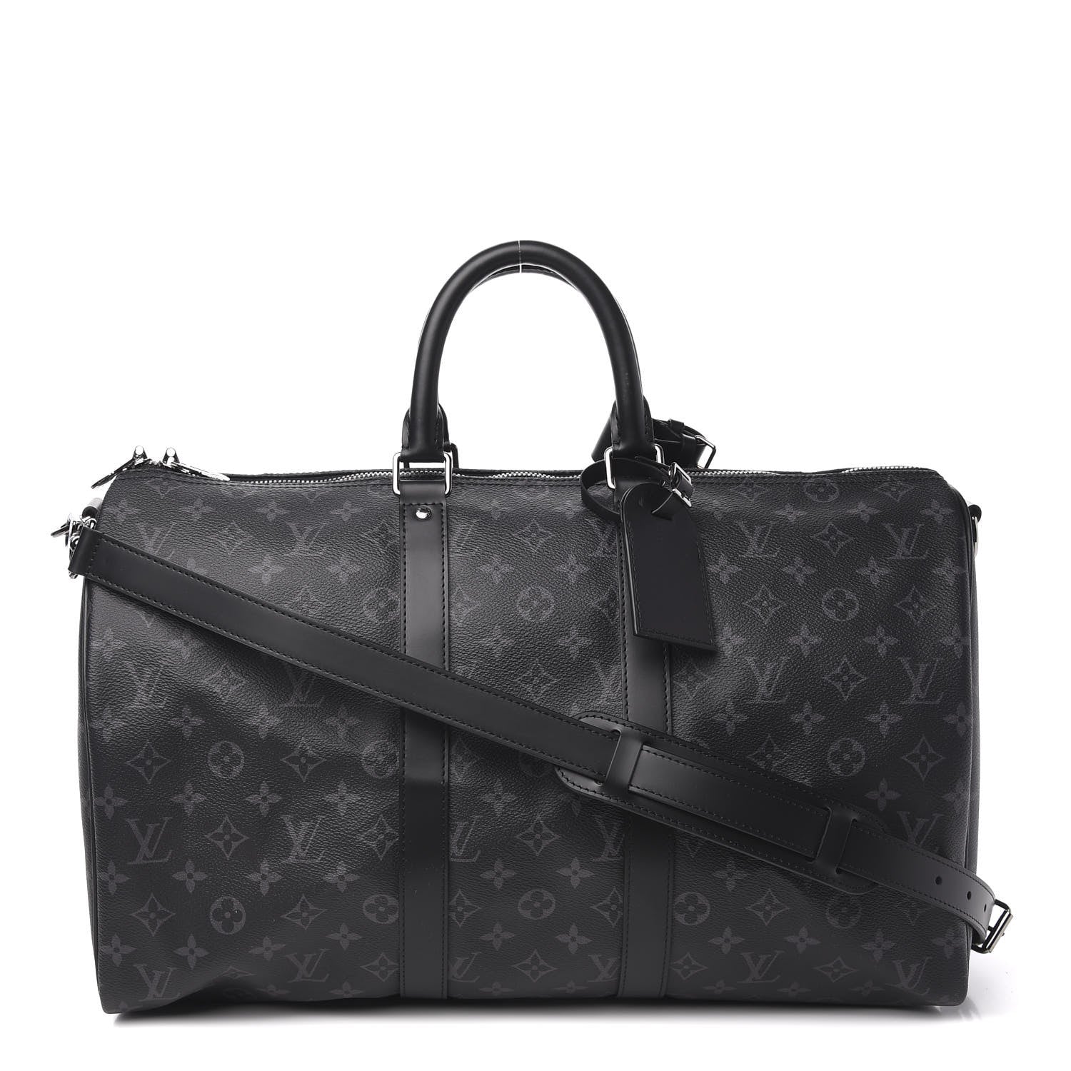 Louis Vuitton Monogram Eclipse Keepall Bandouliere 45 1 of 9