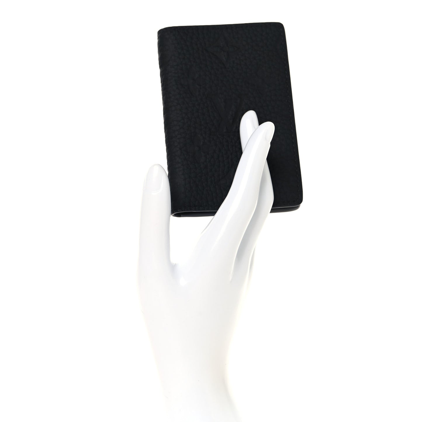 Taurillon Monogram Pocket Organizer Black