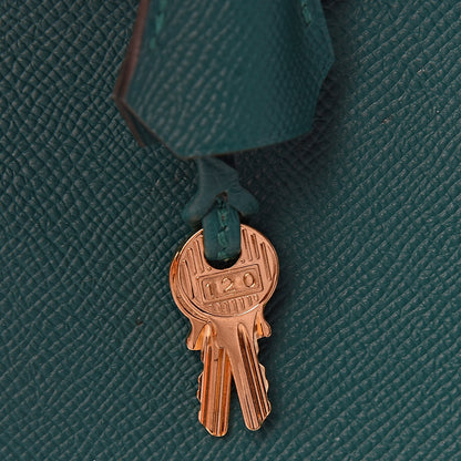 Hermes Epsom Birkin 30 Malachite 26 of 33