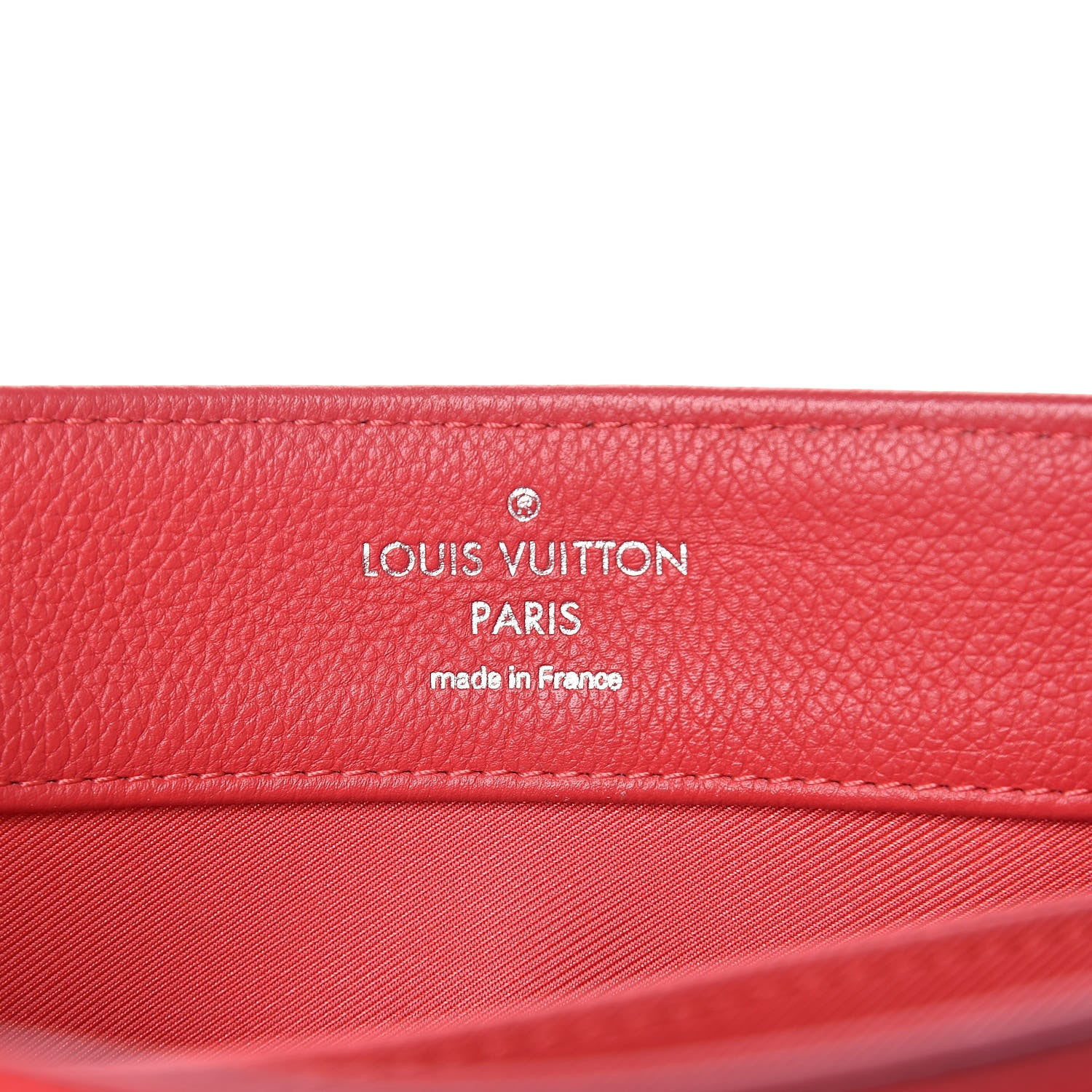 Louis Vuitton Soft Calfskin Lockme II Top Handle Rubis 8 of 10