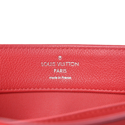 Louis Vuitton Soft Calfskin Lockme II Top Handle Rubis 8 of 10