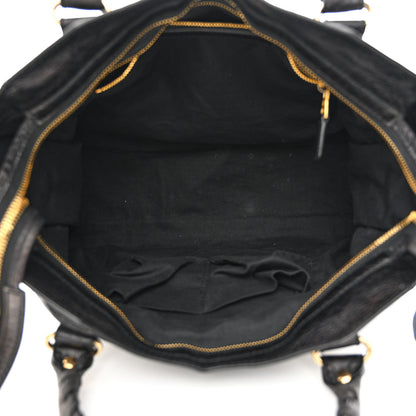 Balenciaga Agneau Giant 12 Gold Hardware City Black 5 of 10