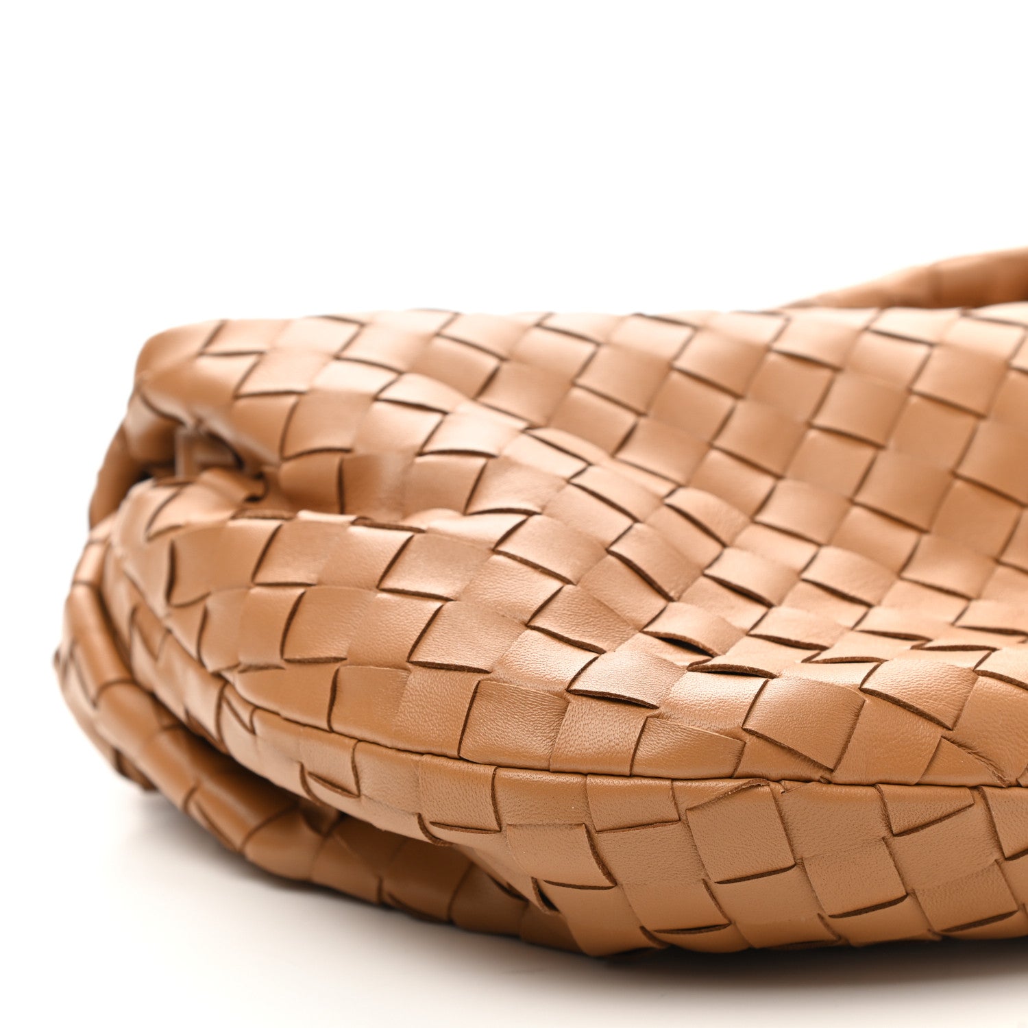 Bottega Veneta Nappa Intrecciato Teen Jodie Hobo Caramel 9 of 10