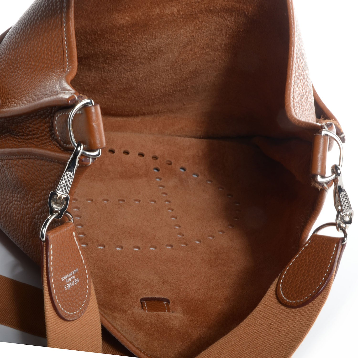 Hermes Taurillon Clemence Evelyne TGM II Gold 7 of 7