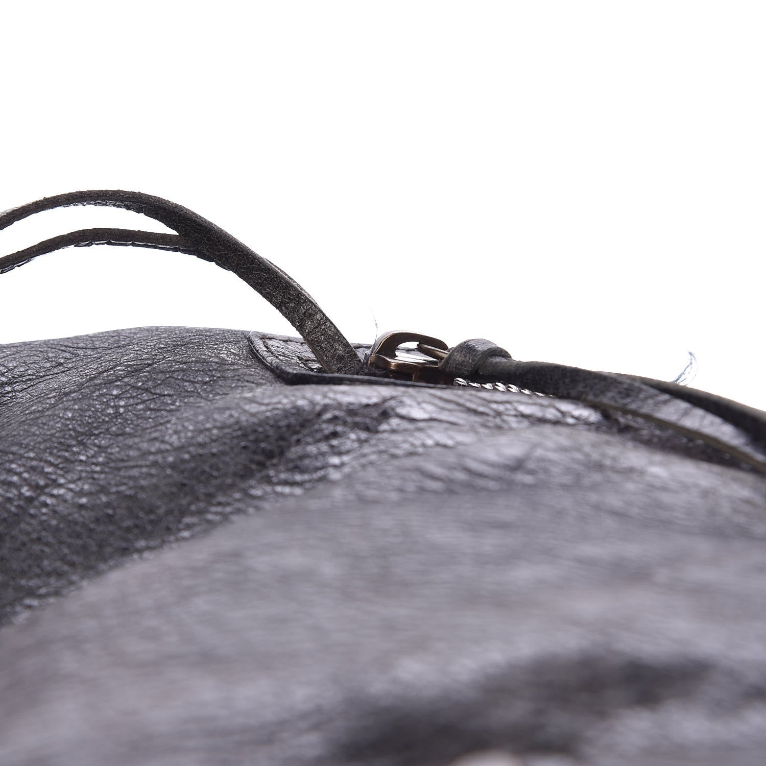 Balenciaga Agneau Classic Hardware Day Hobo Black 13 of 14