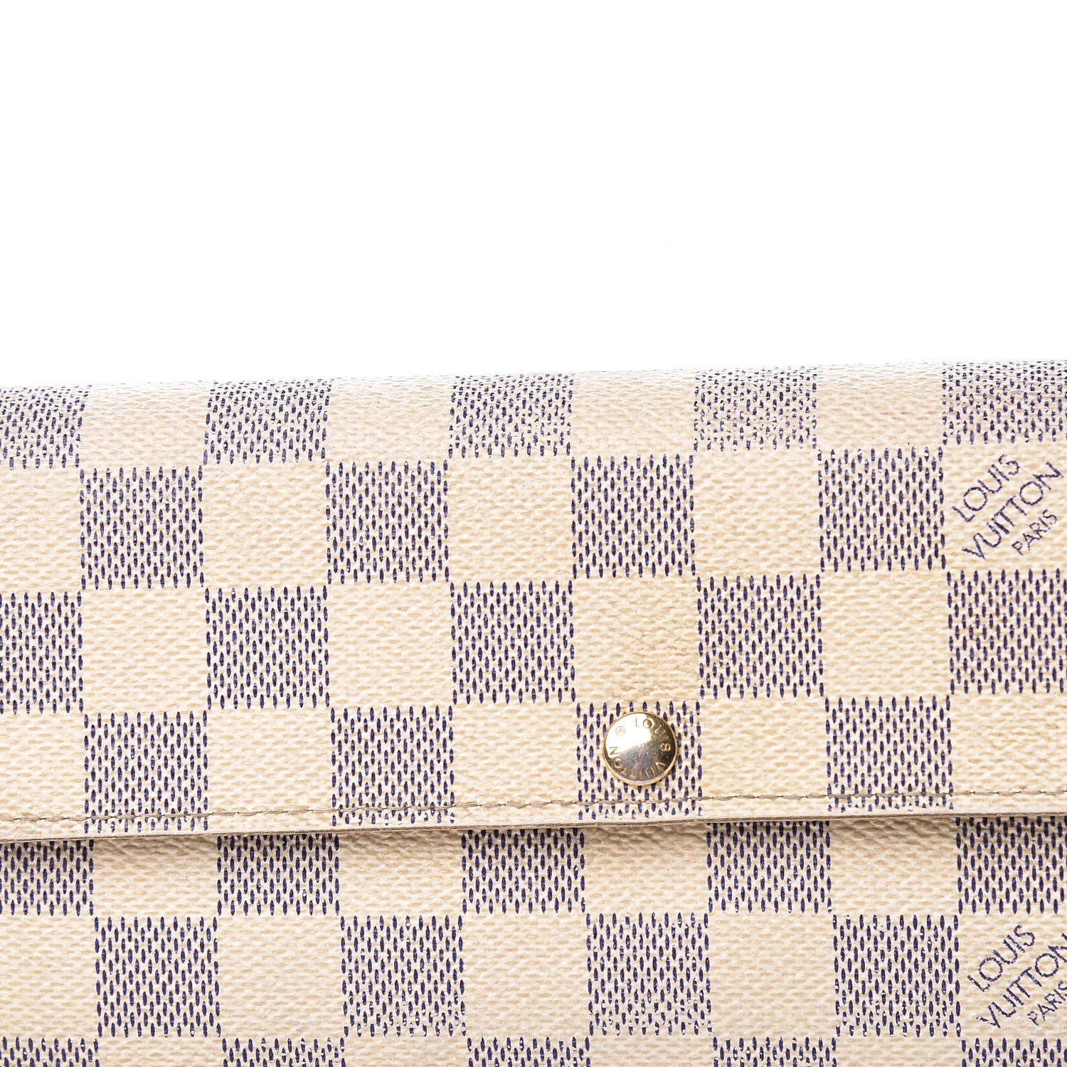Louis Vuitton Damier Azur Sarah Wallet 13 of 15