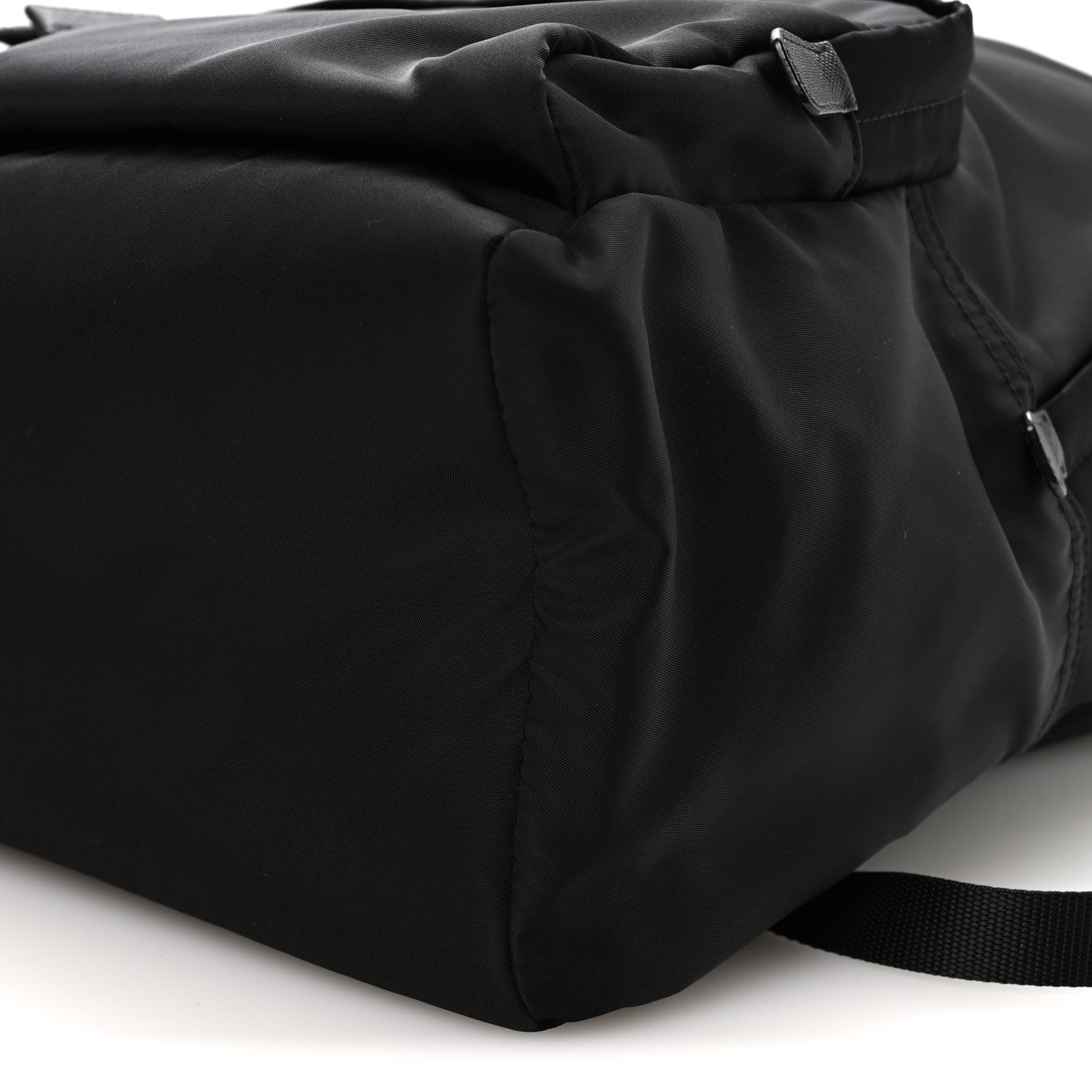 Prada Tessuto Nylon Saffiano Day Backpack Black 10 of 11