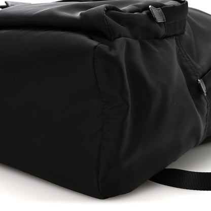 Prada Tessuto Nylon Saffiano Day Backpack Black 10 of 11