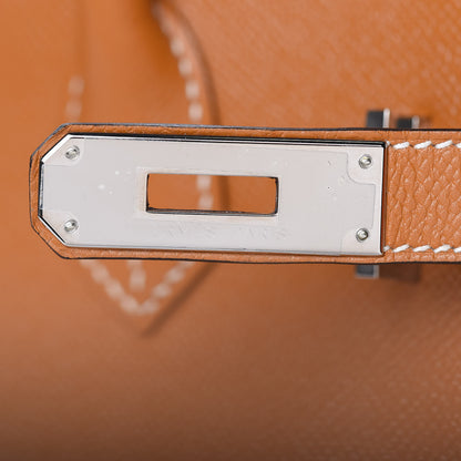 Hermes Epsom Birkin 35 Toffee 12 of 31