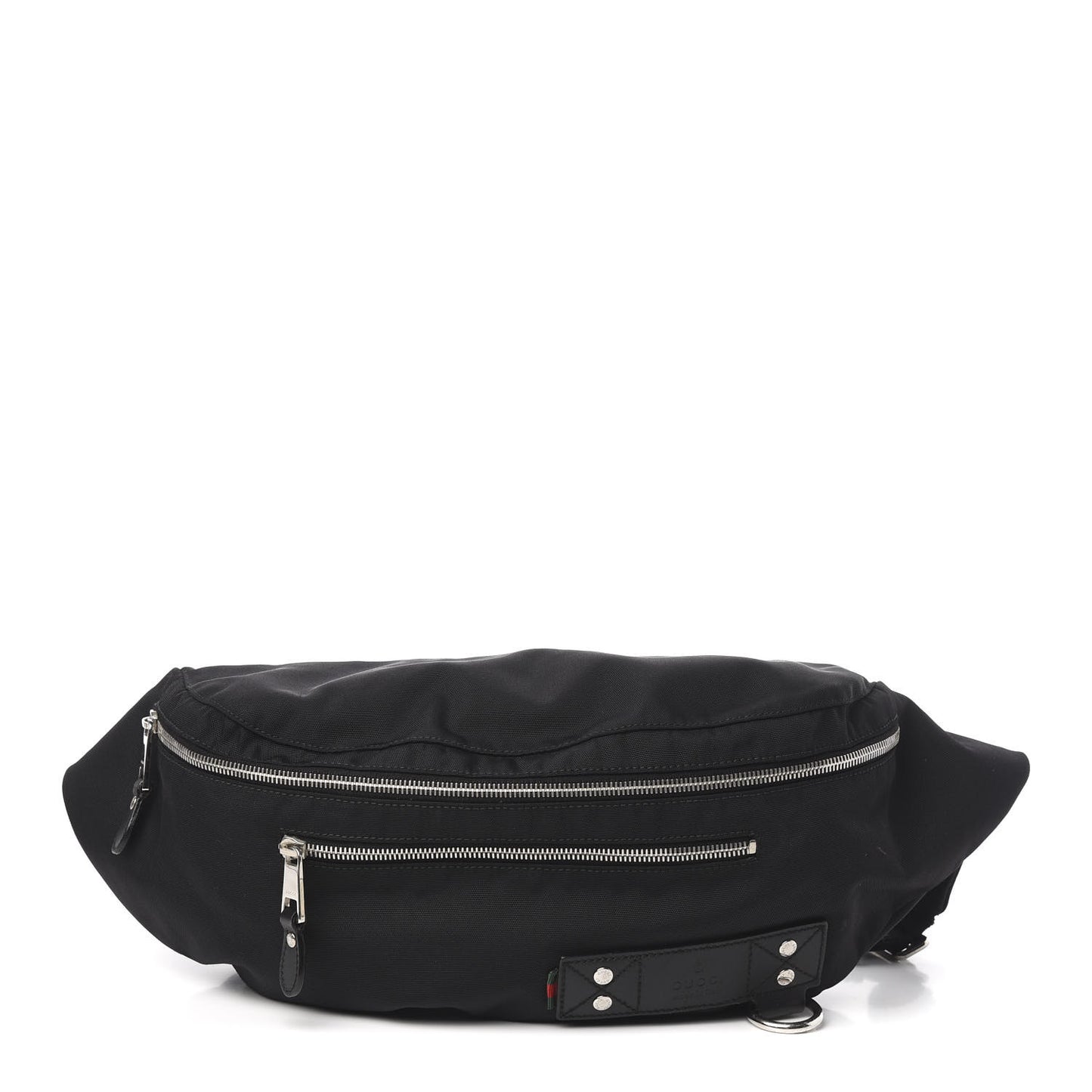 Nylon Web Belt Bag Black