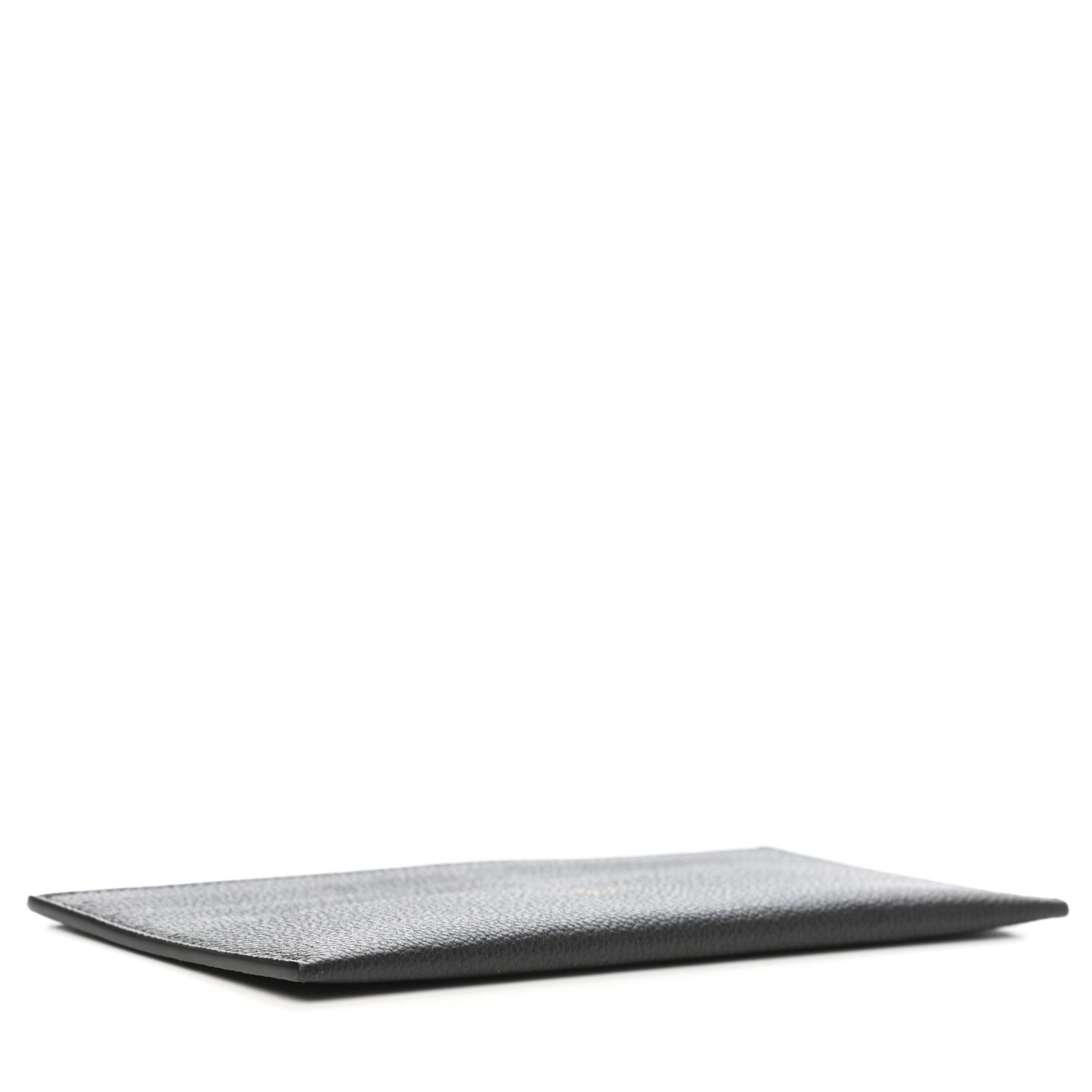Louis Vuitton Calfskin Felicie Chain Wallet Card Holder Insert Black 4 of 6