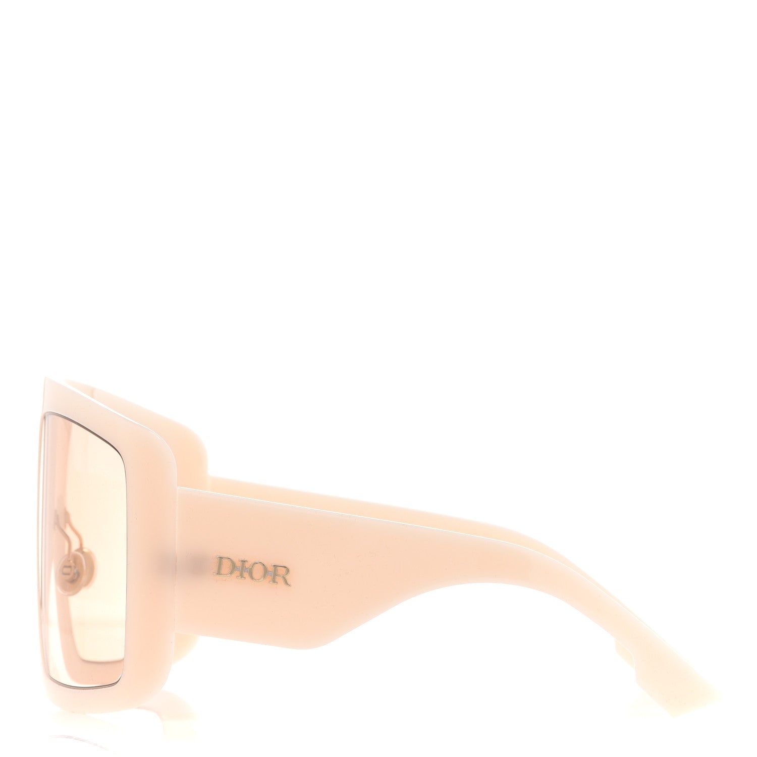 Christian Dior Acetate DiorSo Light 1 Shield Sunglasses Ivory 4 of 9