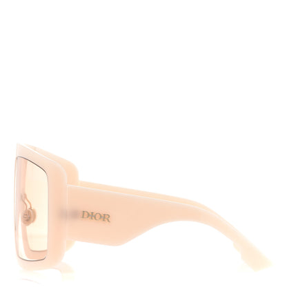 Christian Dior Acetate DiorSo Light 1 Shield Sunglasses Ivory 4 of 9