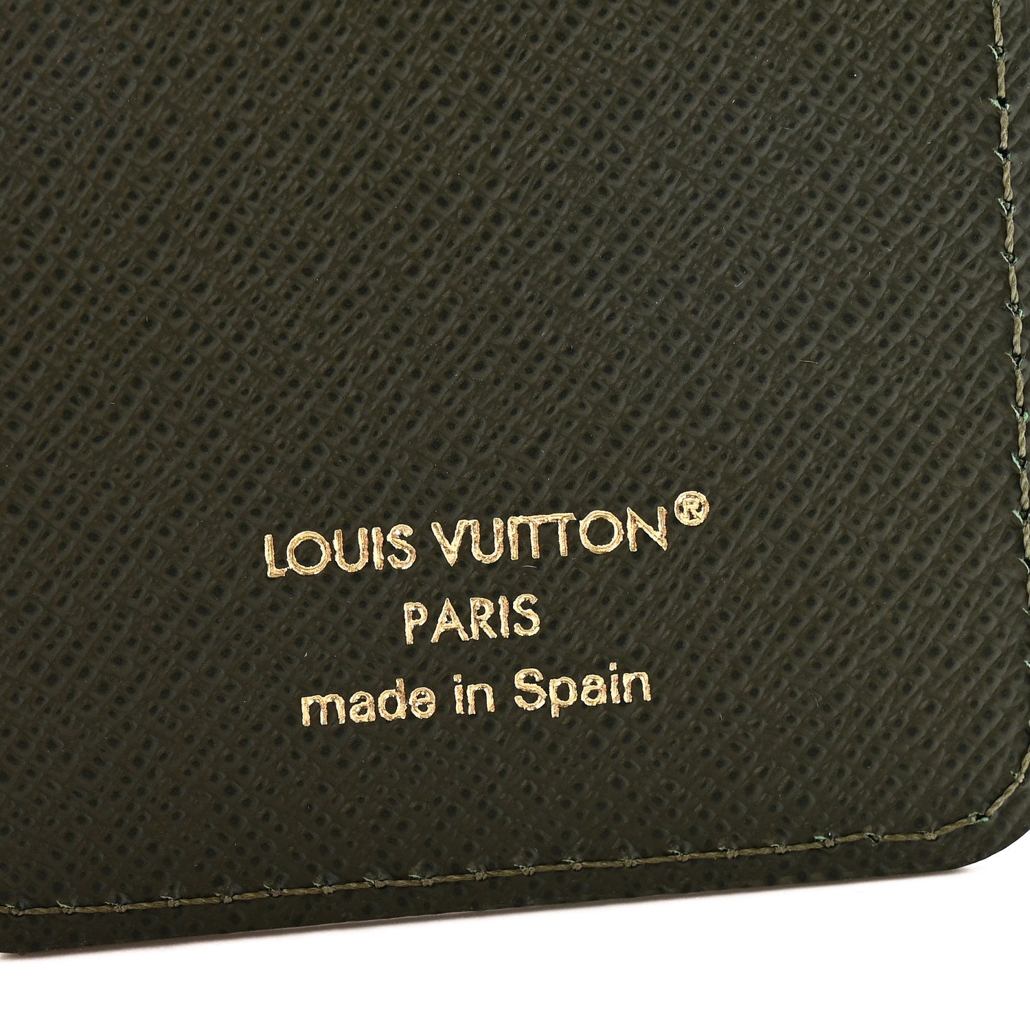 Louis Vuitton Monogram Heritage Magnetic Card Holder Khaki 6 of 7