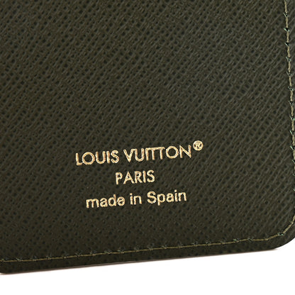 Louis Vuitton Monogram Heritage Magnetic Card Holder Khaki 6 of 7