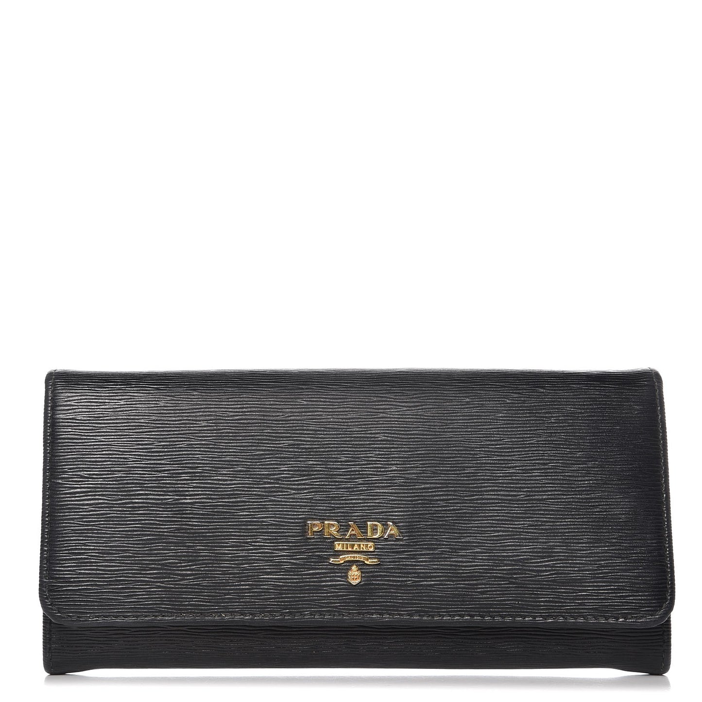 Vitello Move Continental Flap Wallet Black