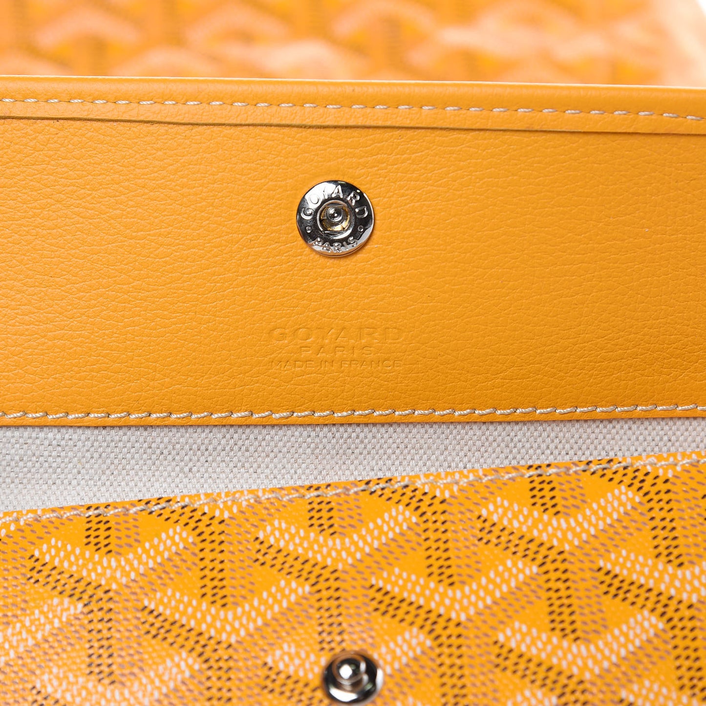 Goyardine Saint Louis PM Yellow