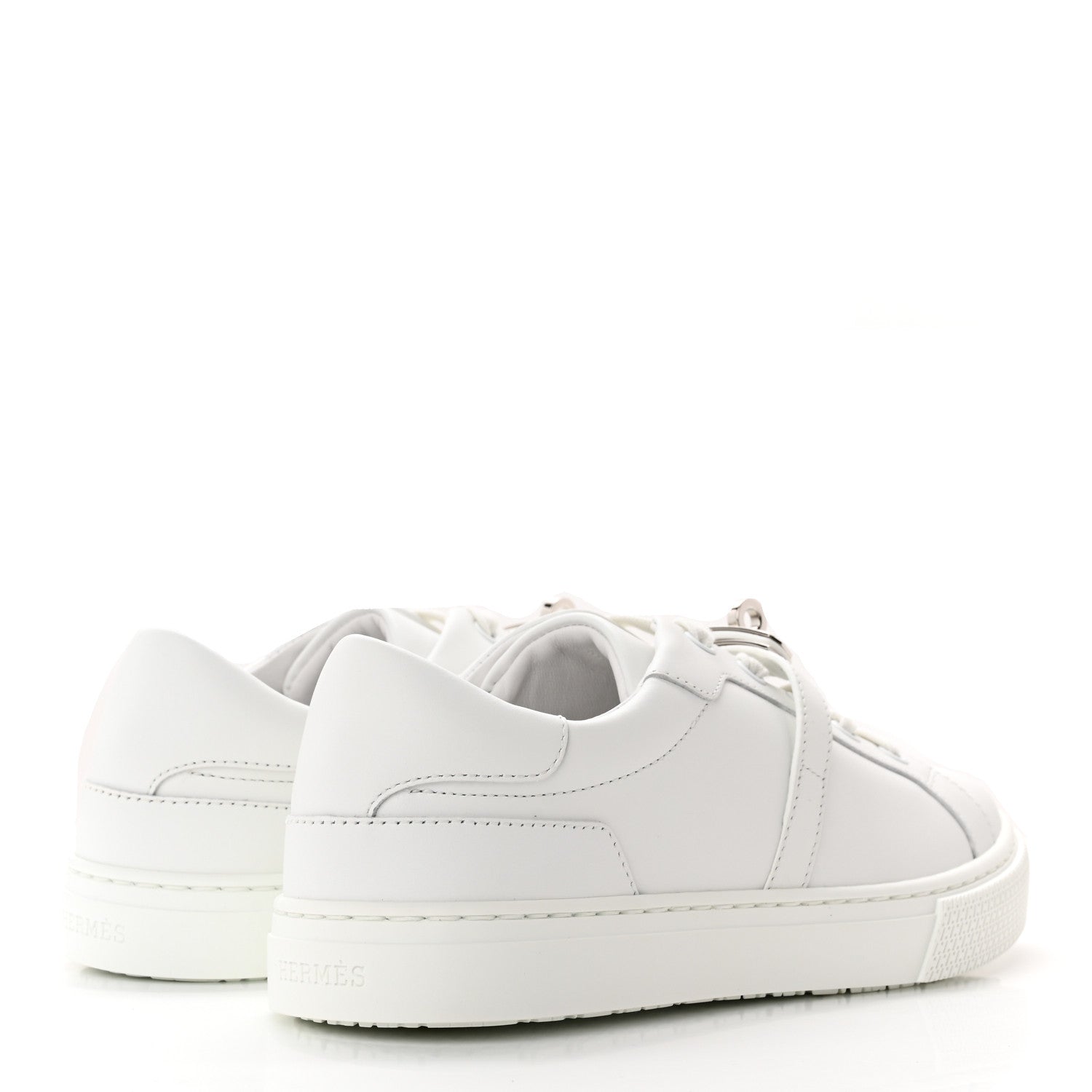 Hermes Calfskin Day Sneakers 37 White 4 of 11
