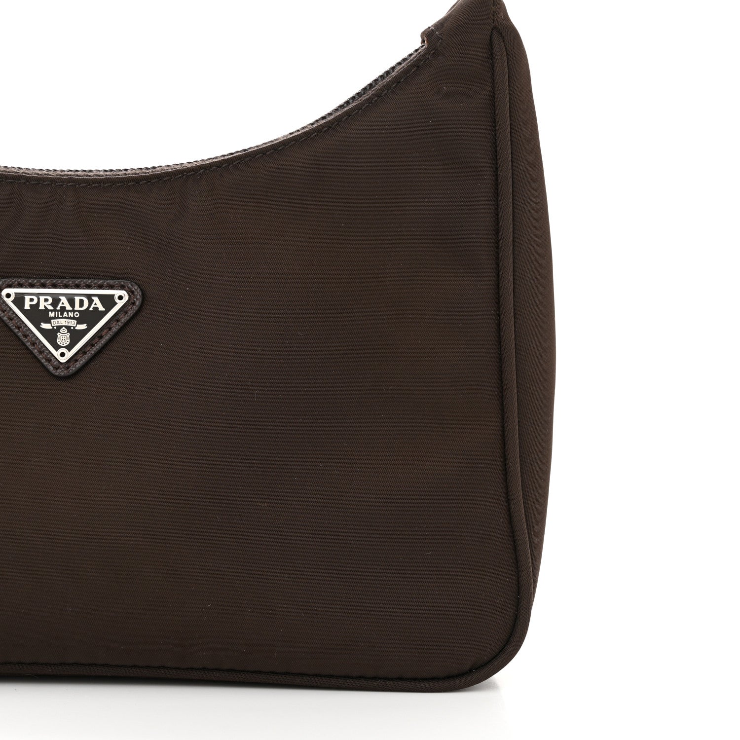 Prada Tessuto Nylon Mini Re-Edition 2000 Bag Caffe 10 of 10