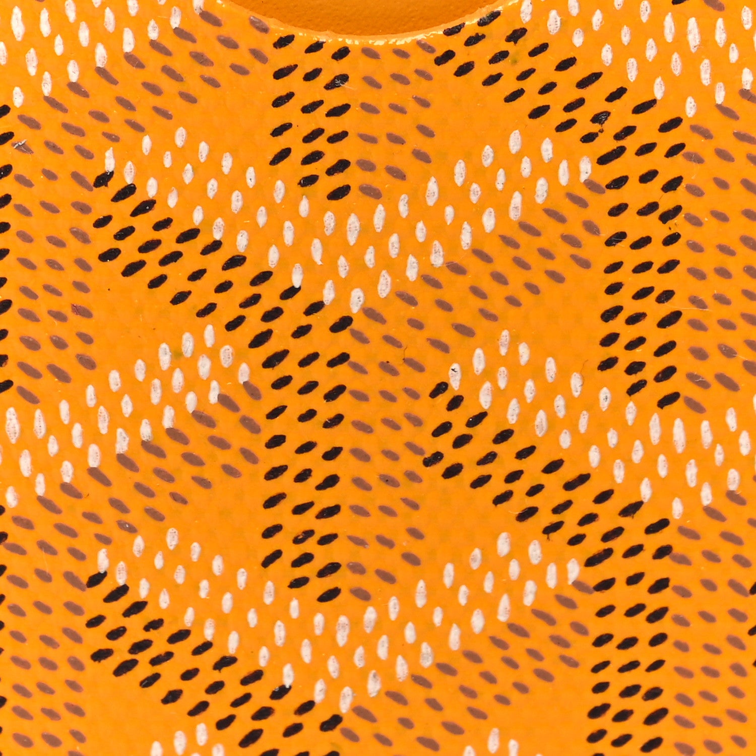 Goyard Goyardine Luggage Tag Yellow 3 of 3