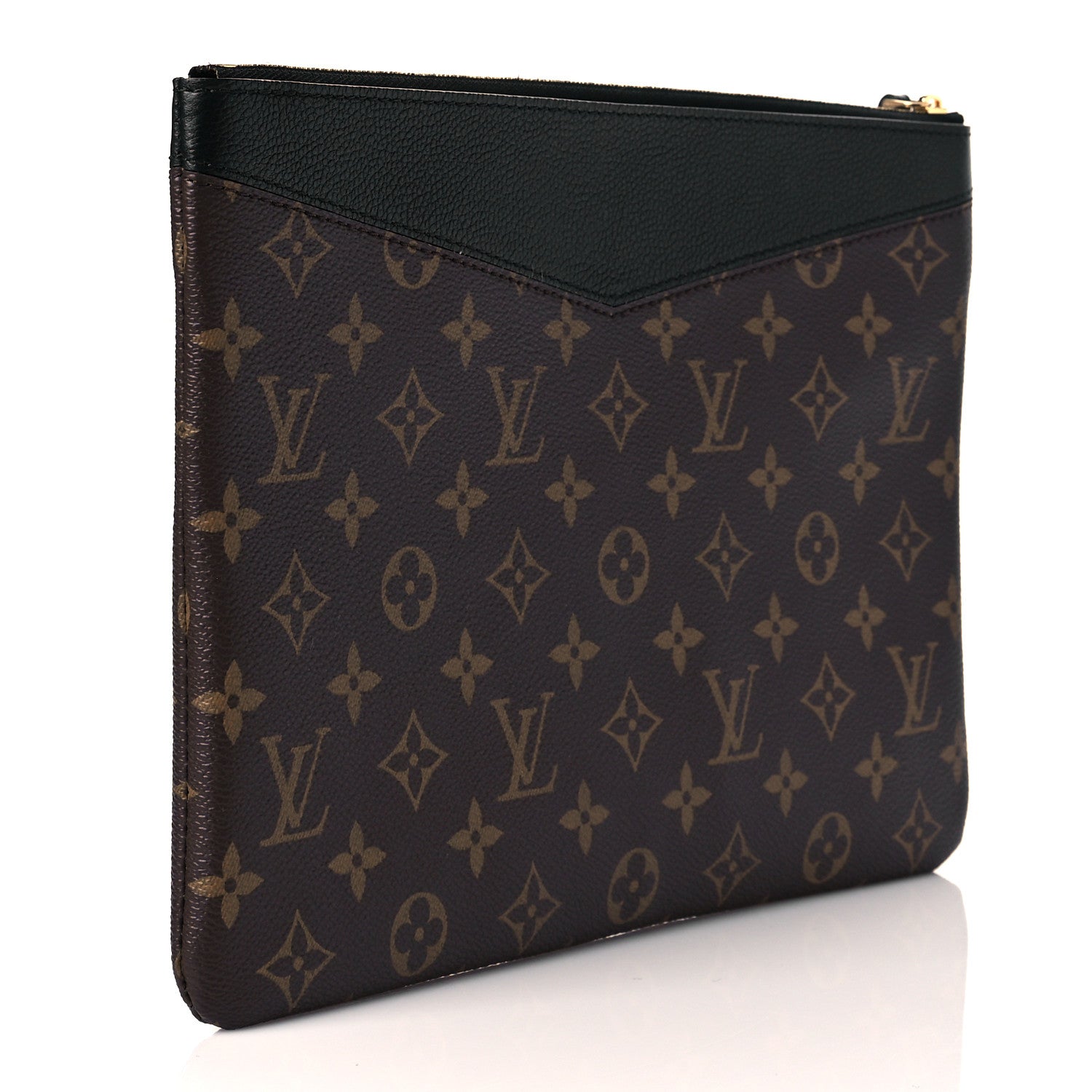 Louis Vuitton Monogram Daily Pouch Black 3 of 10