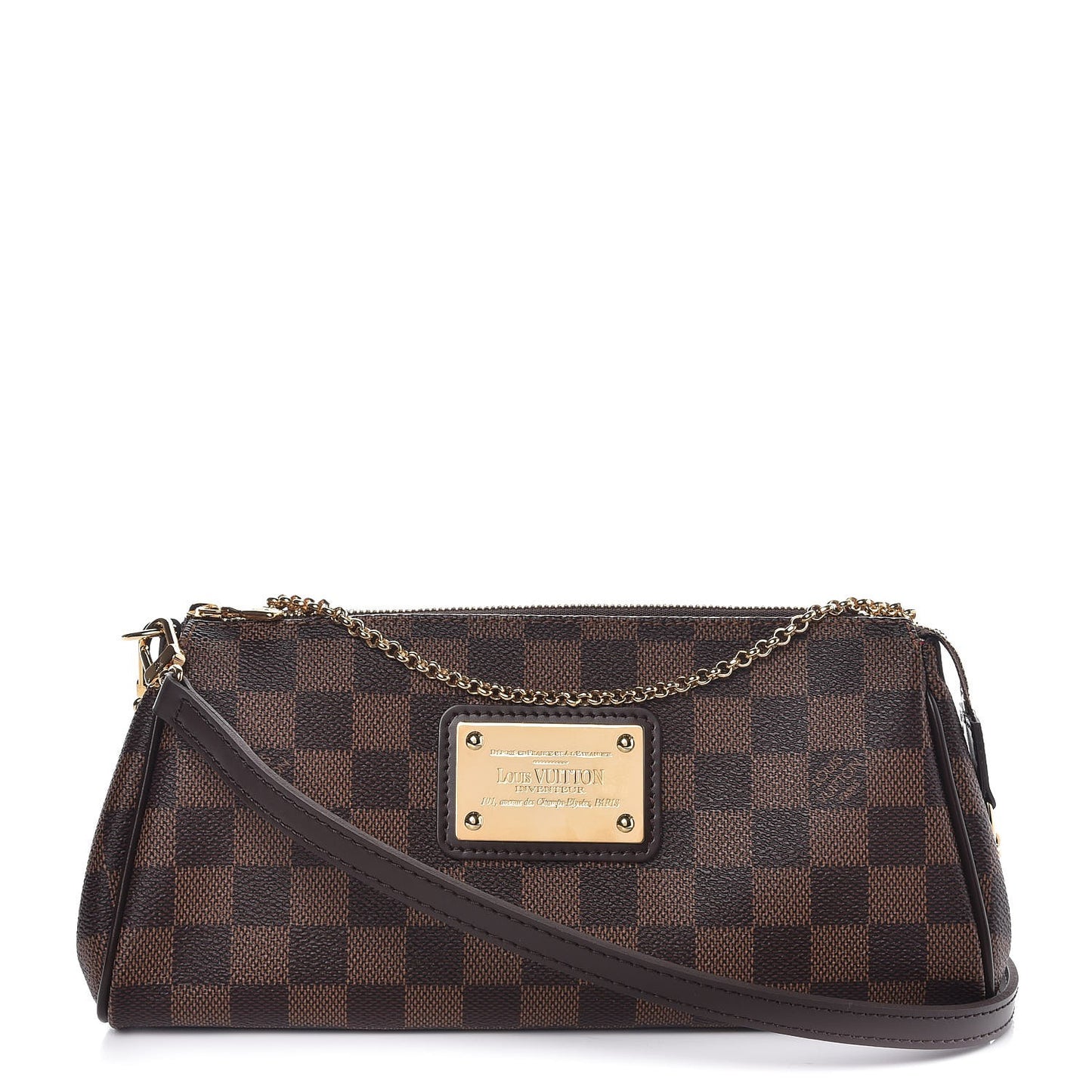 Damier Ebene Eva Clutch