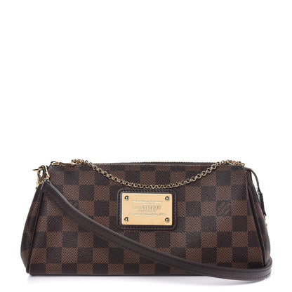 Louis Vuitton Damier Ebene Eva Clutch 1 of 7