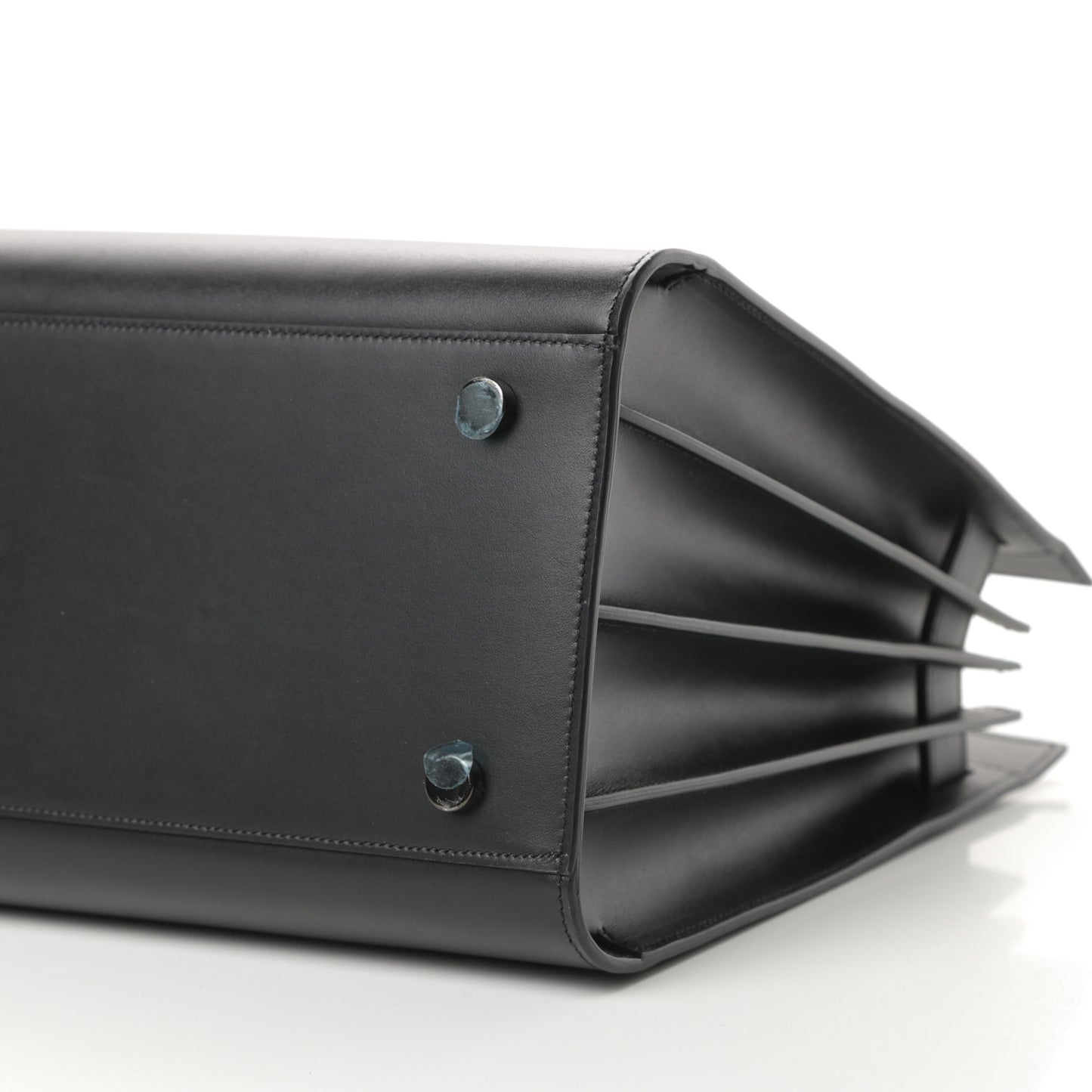 Calfskin Small Sac De Jour Black