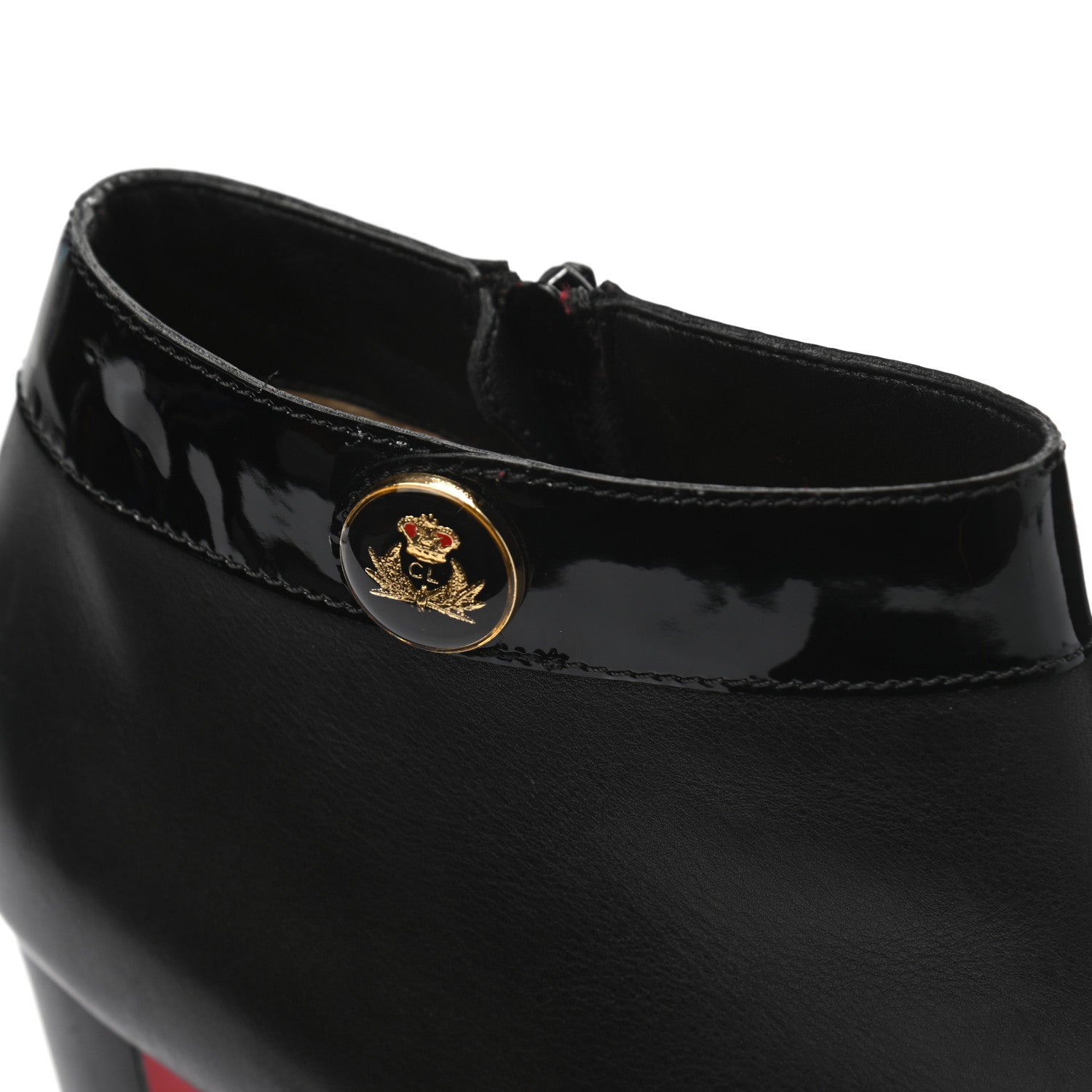 Christian Louboutin Patent Calf CL 85 Boot 39.5 Black 8 of 9