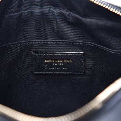 Saint Laurent Calfskin Matelasse Monogram Lou Camera Bag Black 6 of 11