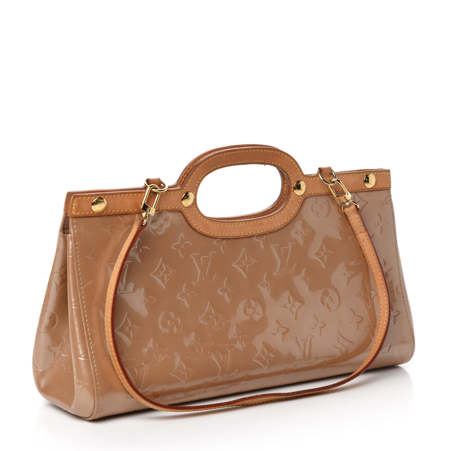 Louis Vuitton Vernis Roxbury Drive Noisette 3 of 23