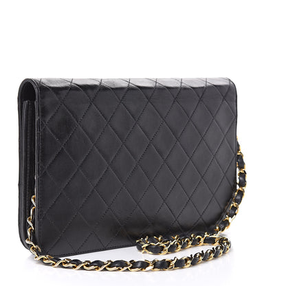 Chanel Lambskin Quilted Small Single Flap Black 3 of 15