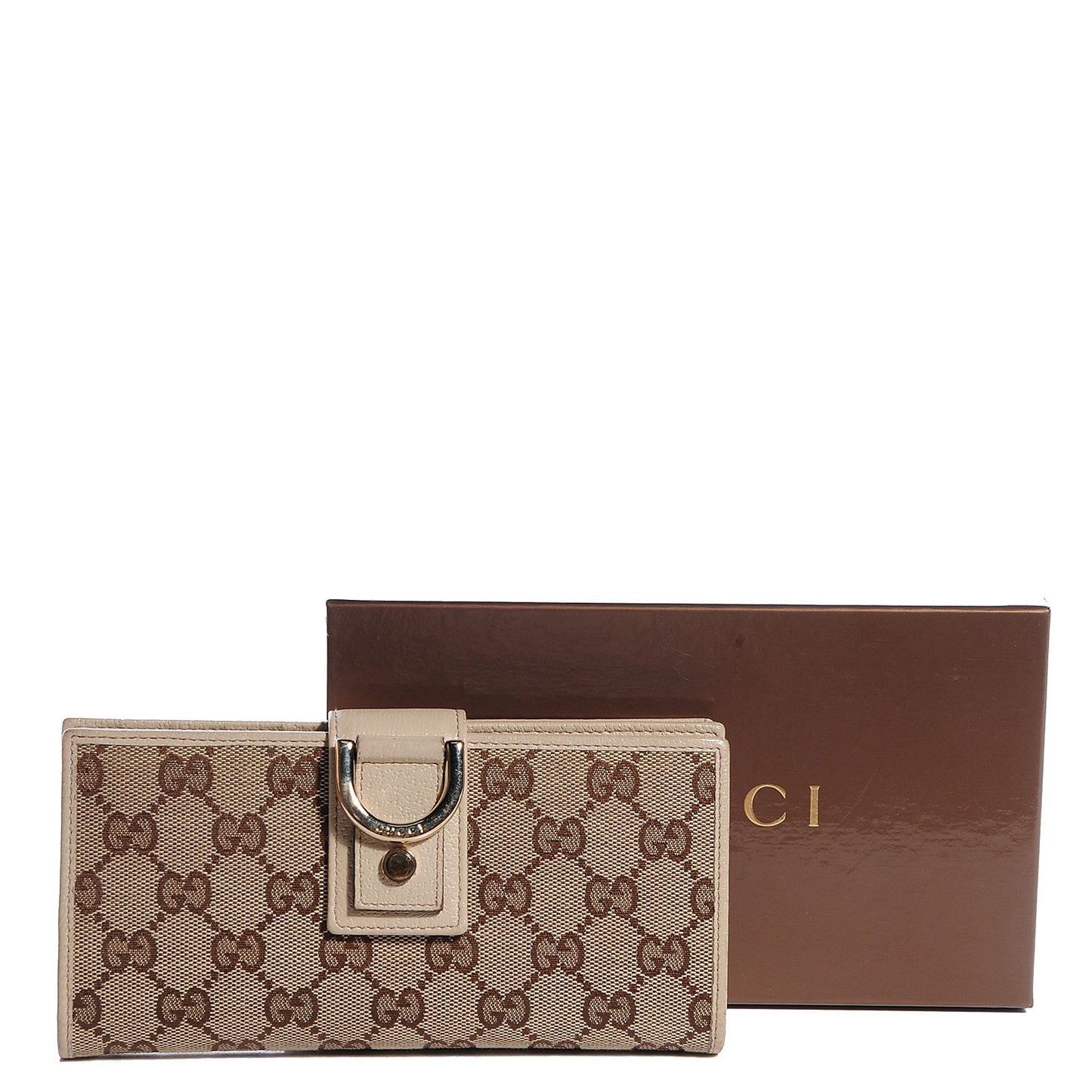 Monogram Abbey Continental Wallet Off White
