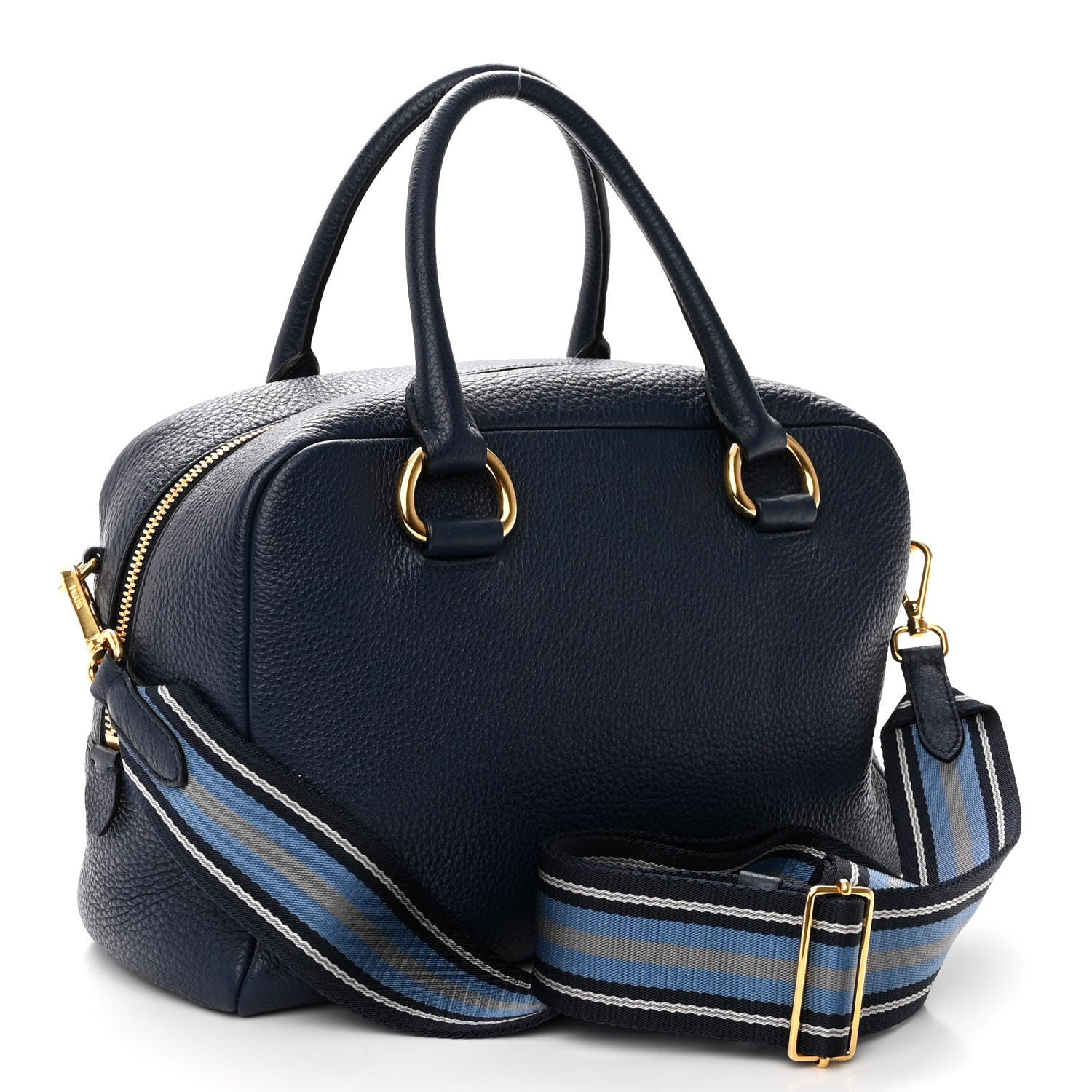 Prada Vitello Phenix Bauletto Baltico 3 of 9