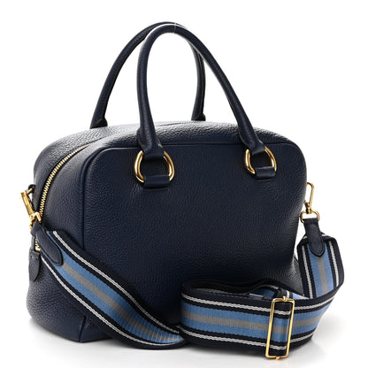 Prada Vitello Phenix Bauletto Baltico 3 of 9