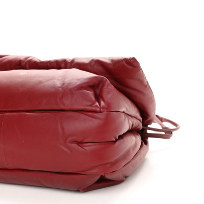 Celine Smooth Lambskin Medium Pillow Flap Burgundy 10 of 11
