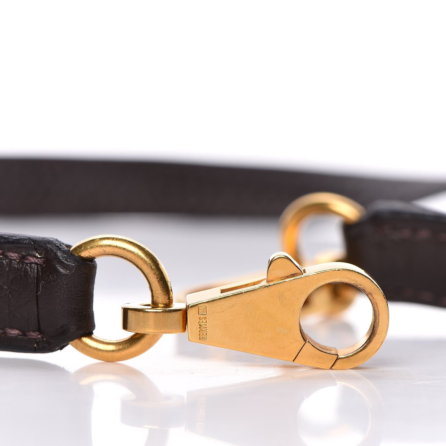 Hermes Taurillon Clemence Kelly Retourne 35 Chocolate 34 of 38