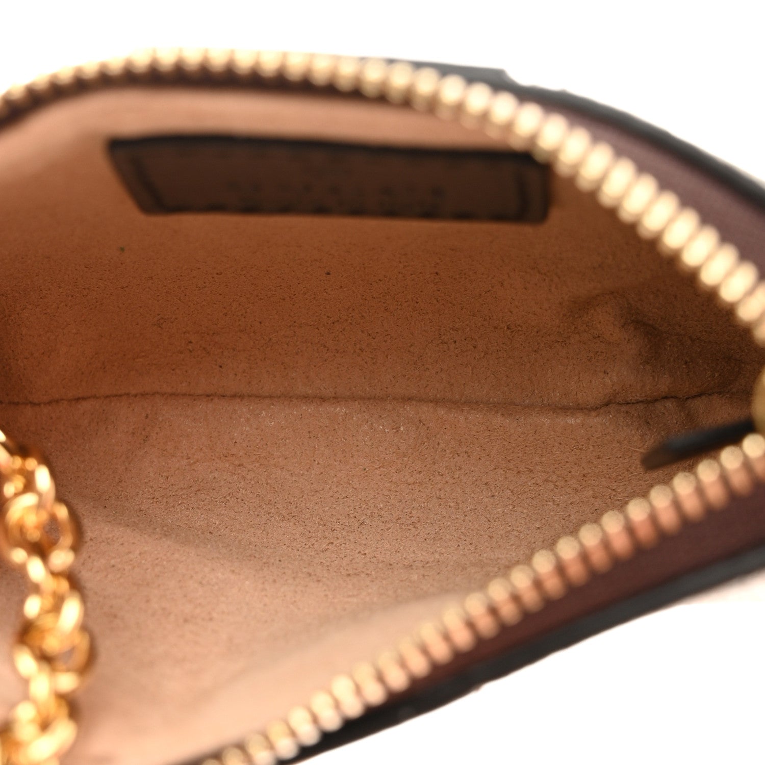 Gucci GG Supreme Monogram Web Ophidia Key Case Beige New Acero 5 of 9