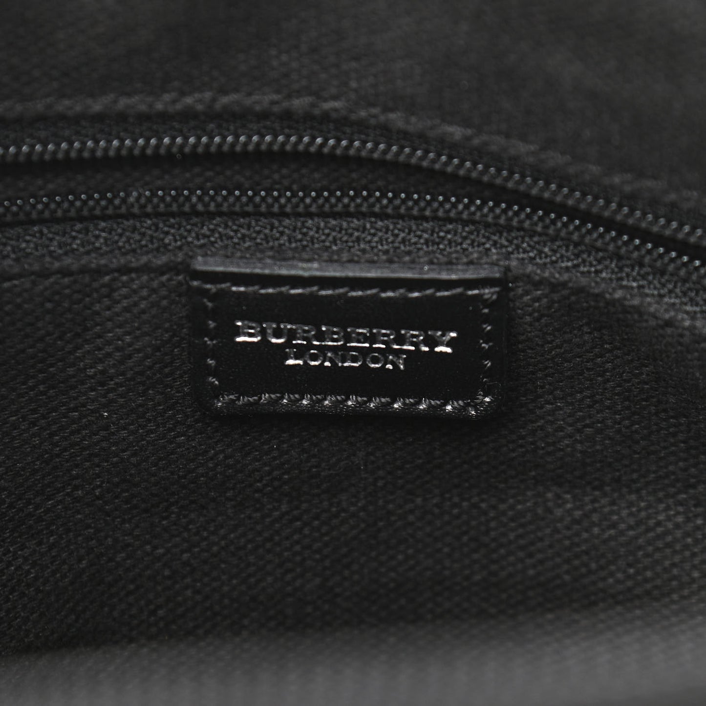 House Check Barrel Bag Black