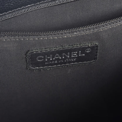 Chanel Caviar Quilted Grand Shopping Tote GST Black 6 of 10