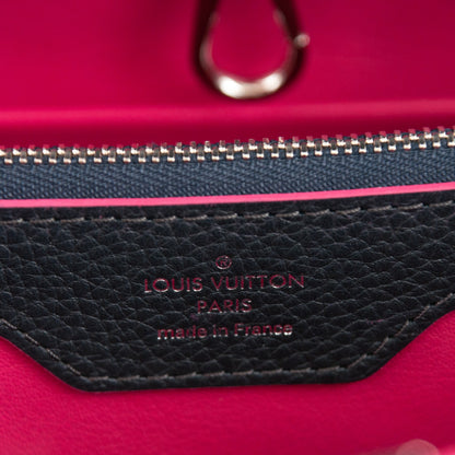 Louis Vuitton Taurillon Capucines MM Cobalt 6 of 8