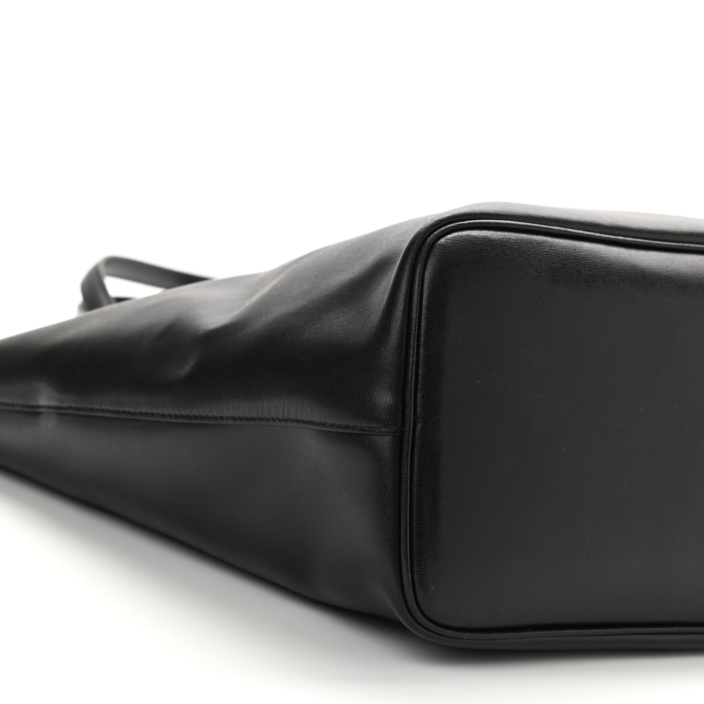 Calfskin Medium Gancini Tote Black