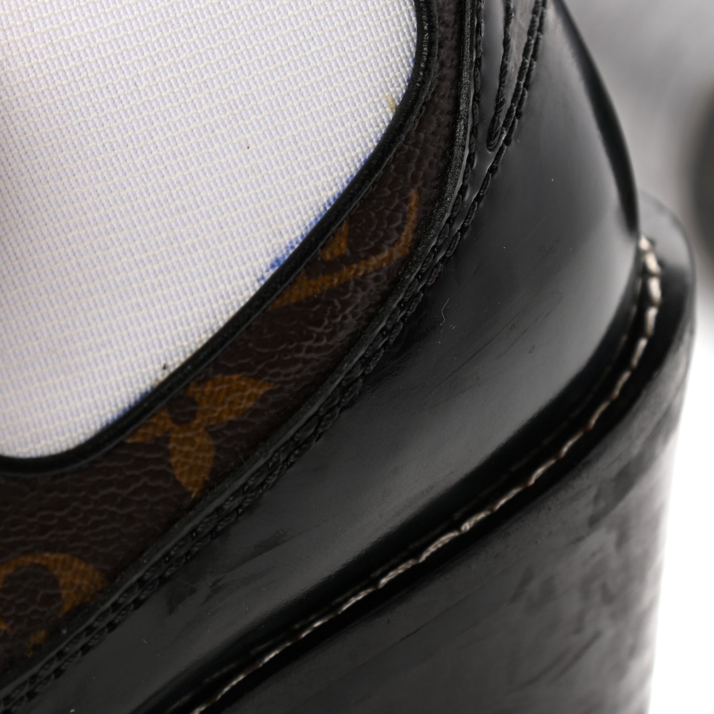 Patent Monogram Limitless Ankle Boots 39 Black