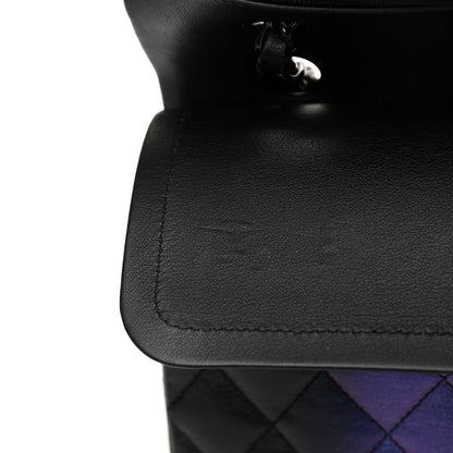 Chanel Calfskin Quilted Ombre Medium Double Flap Black 11 of 13