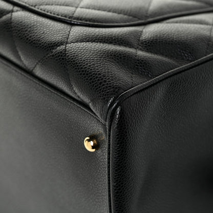 Chanel Caviar Quilted Timeless XL Weekender Bag Black 13 of 15