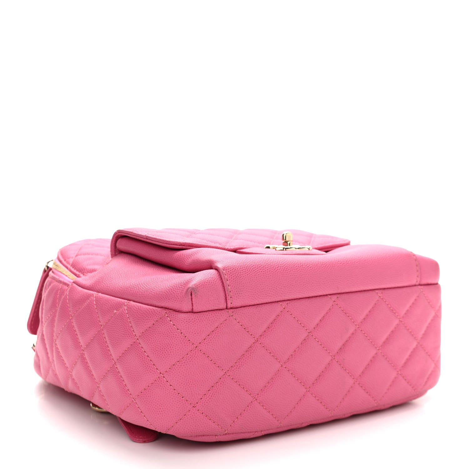 Chanel Caviar Quilted Large CC Day Backpack Pink 3 of 14