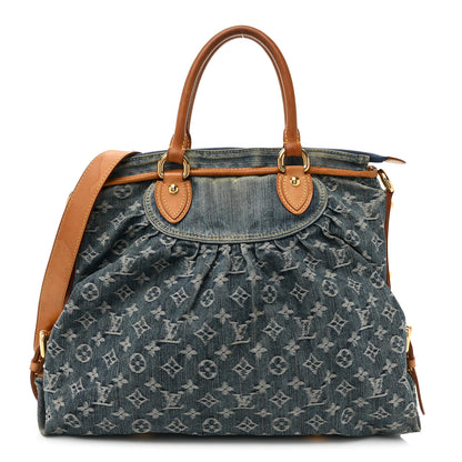 Louis Vuitton Denim Neo Cabby MM Blue 1 of 16