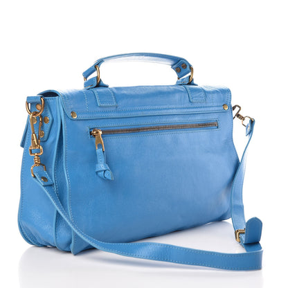 Proenza Schouler Lambskin Medium PS1 Satchel Rip Tide 3 of 8
